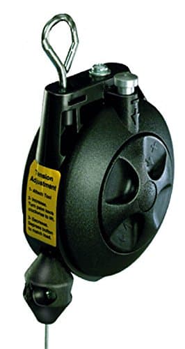 Workplace Solutions GR62410005 BD-05 Tool Balancer, Molded ABS Housing, 6' Long Galvanized Steel Aircraft Cable, Min/Max Capacity 3.0-5.0 lb.