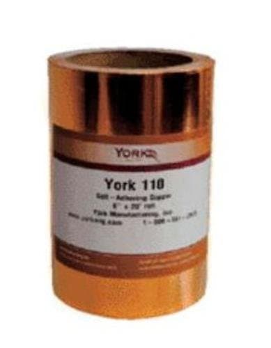 York Manufacturing York11006/50 Self-adhering Copper Flashing, 6" X 50'