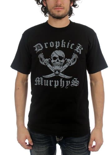Dropkick Murphys- Jolly Roger T-Shirt Size S Apparel