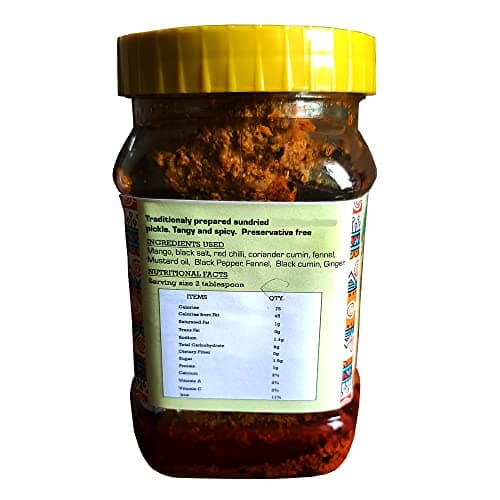 Abheesht Mango Pickle 400g | Homemade Traditional Achar | Aam Ka Achar | Pickles in Mustard Oil