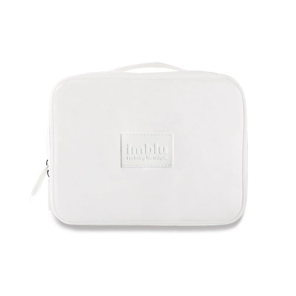 Multi-Functional Toiletry Bags For Womens, Protable Hanging Mens Camping Wash Bag, Waterproof Make-up Storage Bag, Ultralight Ladies Cosmetic Bags Perfect for ravel Size Toiletries, Snowy White, Large