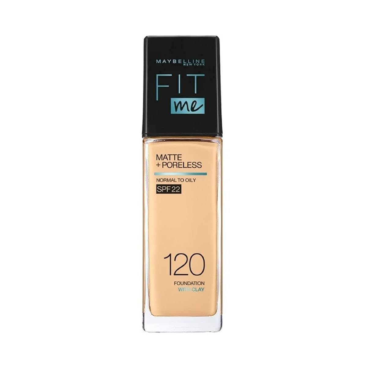 Maybelline New York Fit Me Matte & Poreless Foundation 16H Oil Control with SPF 22-120