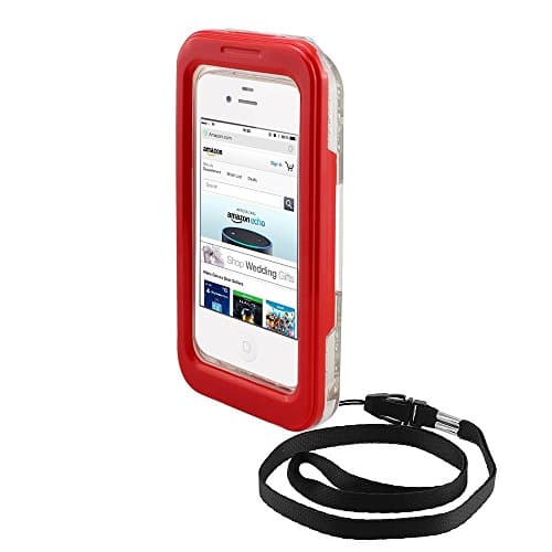 Oppow Waterproof Snowproof Shockproof DirtProof Protective Case for iPhone 5 / 5S (Red)