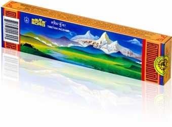 Sorig Natural Handmade Tibetan Incense Sticks 40 Count | Calming and Cleansing