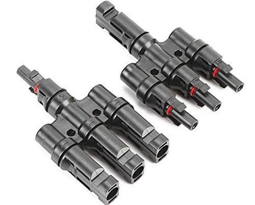 3 to1 MC4 Branch T Connector for Solar Panels