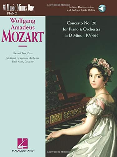Mozart Concerto No. 20 in D Minor, KV466: Book with Online Audio