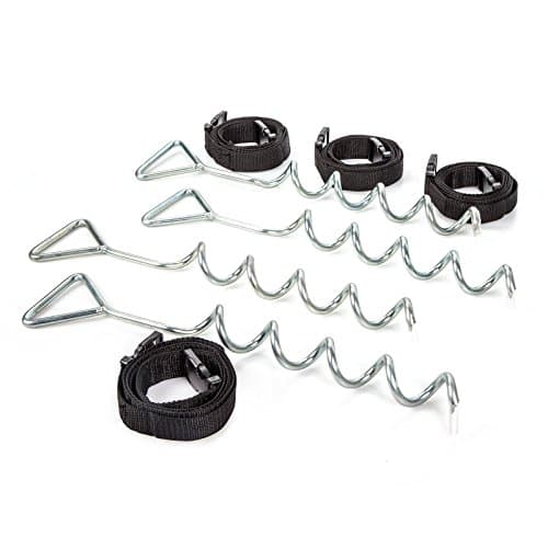 Kangaroo Hoppers Heavy Duty Trampoline Anchor Kit - Set of 4