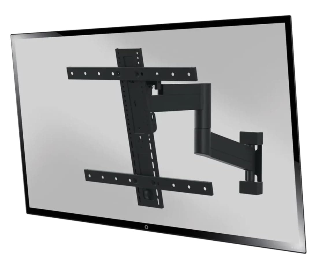 Preferred 26""-55"" Full-Motion TV Wall Mount, Black, SMF421-B1