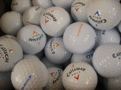 40 assorted callaway a1 condition golf balls
