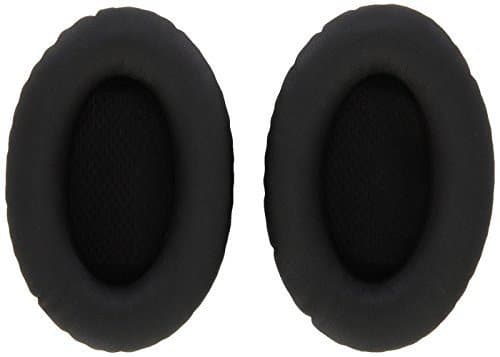 QC15 / QC2 / QC25 /QC35 Memory Foam Ear Cover Replacement Cushion with Soft Protein Leather Over-Ear Earpads Earcups Designed for Bose QuietComfort 2, 15, 25, 35 Noise Cancellation Headphone
