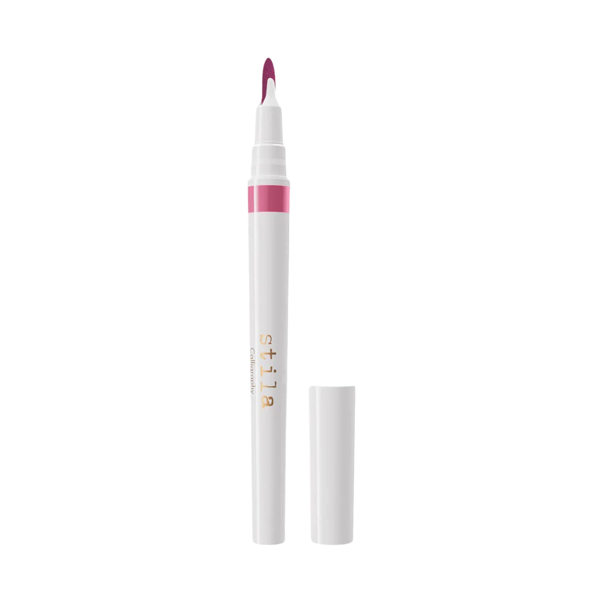 stila Calligraphy Lip Stain Long-Lasting Tint, Moisturizing, Transfer-Proof, Lightweight, Sheer Buildable Color, Fades to a Natural Wash of Color Marie, 22 Fl. Oz.