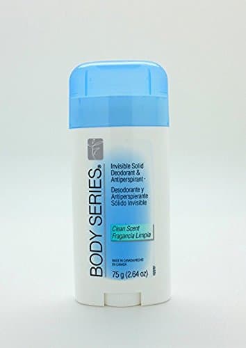 Amway BODY SERIES Invisible Solid Deodorant & Antiperspirant Stick Clean Scent 2.64 oz by Body Series