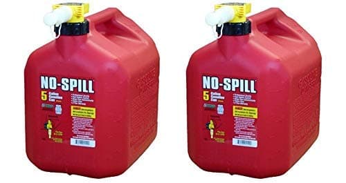 No-Spill 1450 5-Gallon Poly Gas Can (CARB Compliant) (Pack of 2)