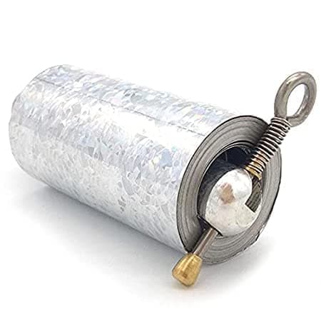 PUHBRHY Silver Appearing Cane Metal Steel Professional Trick Prop Stretchable Extendable Stick Stress Relieve Elasticity Magic Toy for Kids Girls Boys Adult