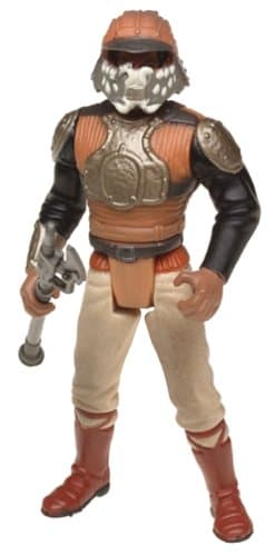 Star Wars Power of the Force Freeze Frame Lando Calrissian as Skiff Guard Action Figure 3.75 Inches