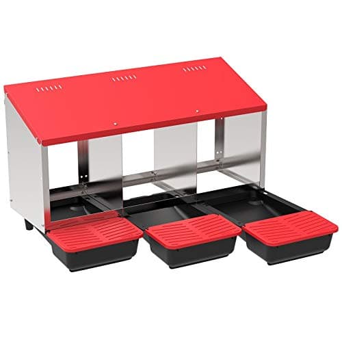 3 Bay Poultry Nest Box for Chicken House