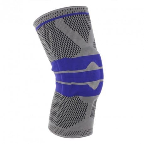 ZMZS Breathable Compression Knee Braces Support and Sleeves Silicone comfort padded for Arthritis Joint Pain Relief, Meniscus Tears, ACL Injuries Recovery, Running - Single (M)