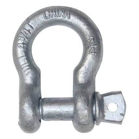 Anchor Shackle, 5/8 in. Body Size,(Pack of 3)