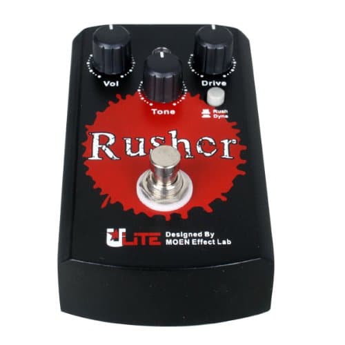 Moen UL-DS Rusher Distortion Overdrive Guitar Effects Pedal True Bypass