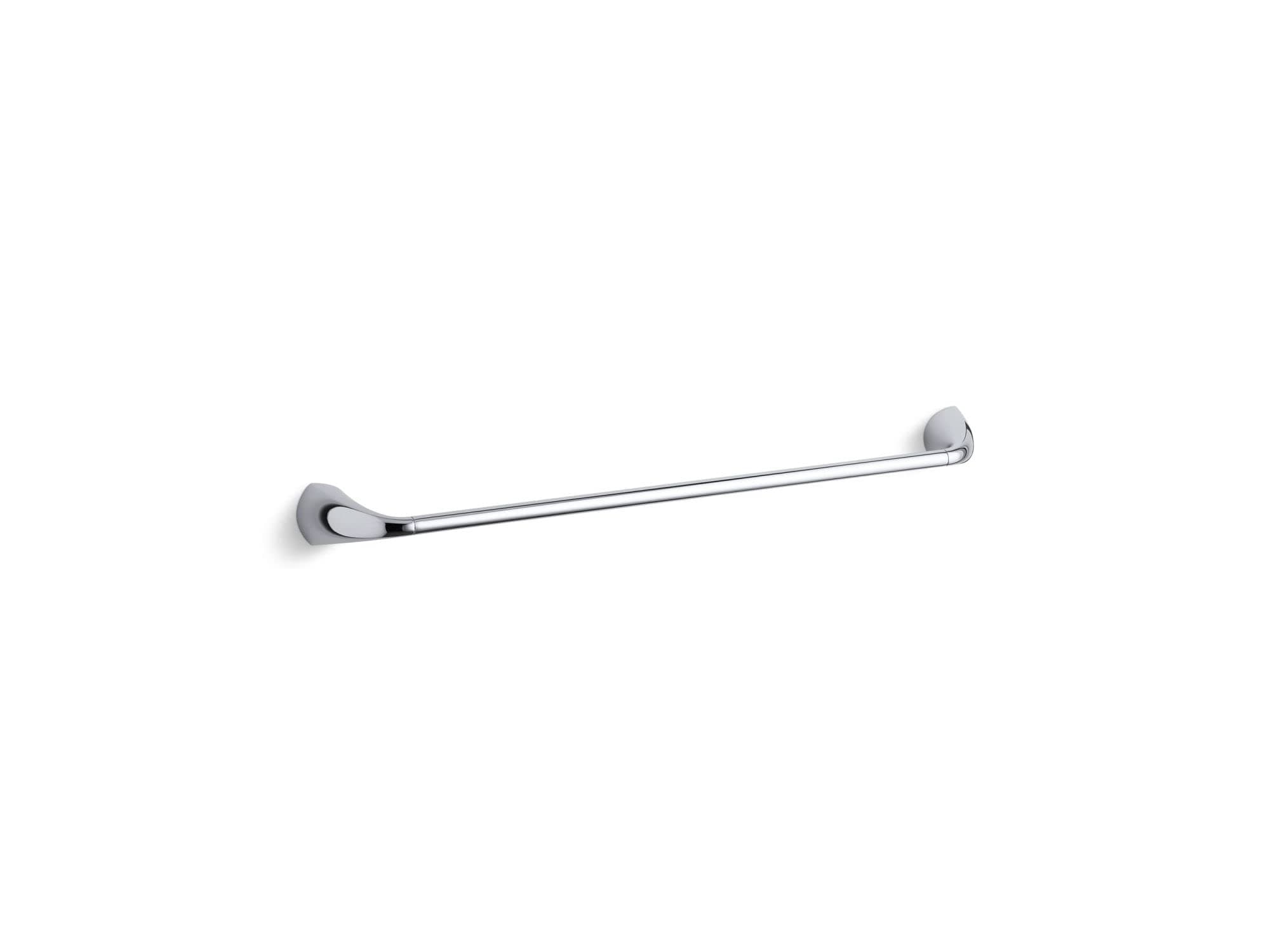 37051-CP Alteo Bathroom Towel Bar, 24 inch, Installation Tools Included, Corrosion Resistant, Premium Metal Construction, Polished Chrome