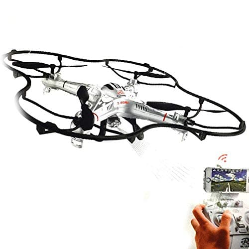 RC LEADING Drone 108W HD Camera - Wifi - 6 Channel - Headless Mode - Live on Screen Iphone or Android - Rotate flip
