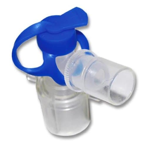 Tracheostomy Swivel Elbow Connector - 15mm with Suction Port, 10 pack