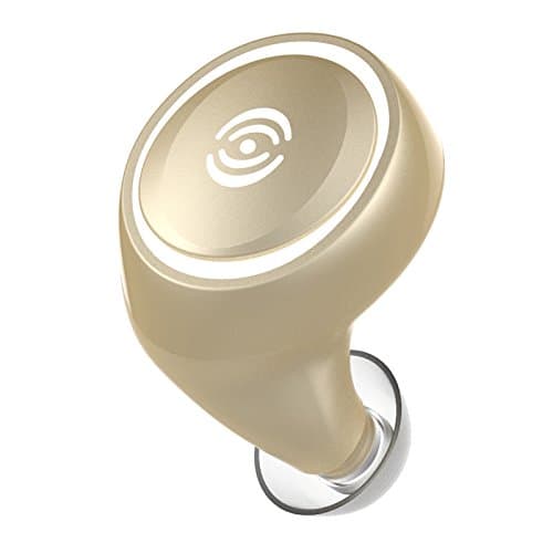 Hneen A4 4.1 Bluetooth Mini Sweat-Proof Earbuds, Wireless Earphone, Hands Free Stereo Earpiece, Invisible in-Ear Earphones, Lightweight Earphone