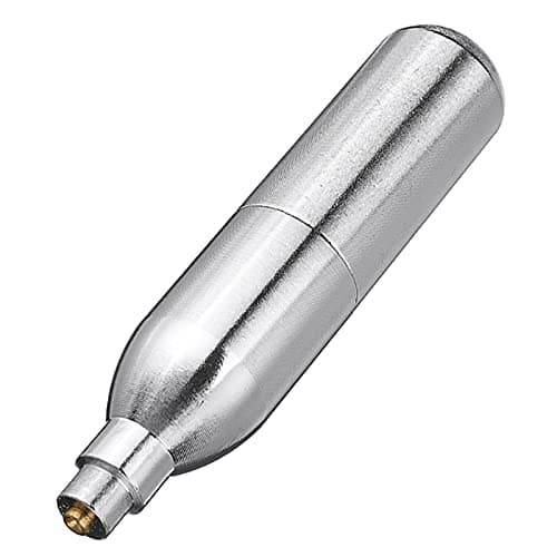 Oikabio CO2 Cylinder Refillable Non-Threaded 12G Stainless Steel Refillable Adapters Recycling