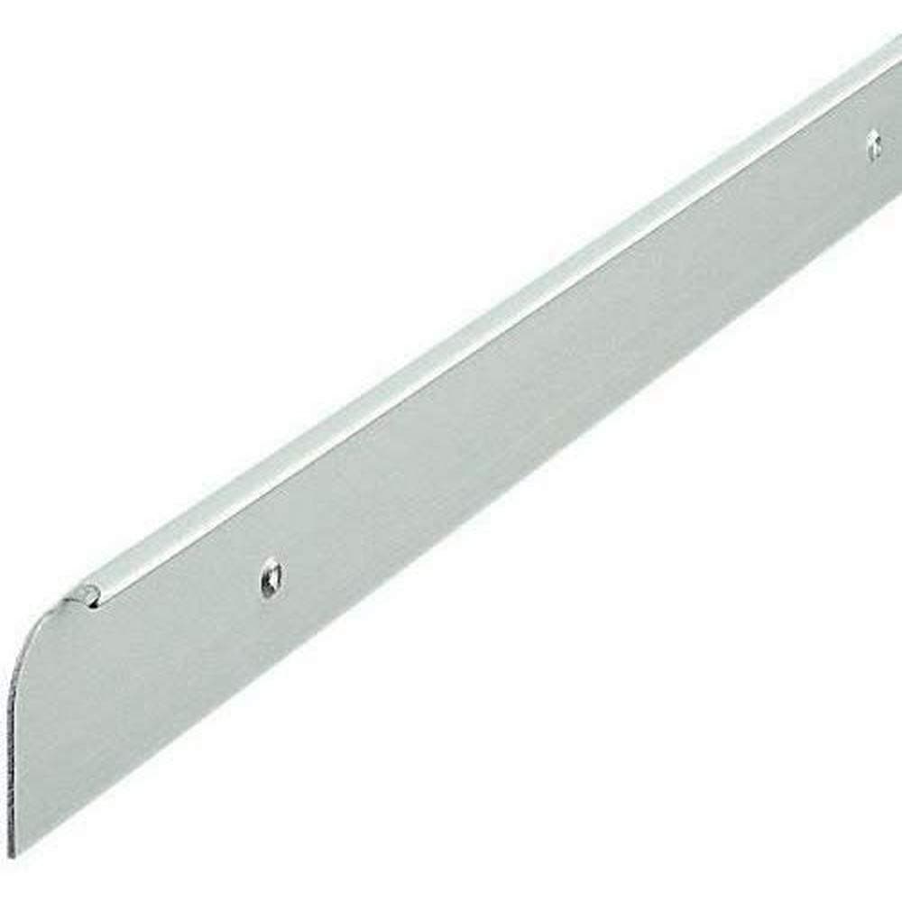 Kitchen Worktop Trim End Cap Matt Silver 30mm x 630mm