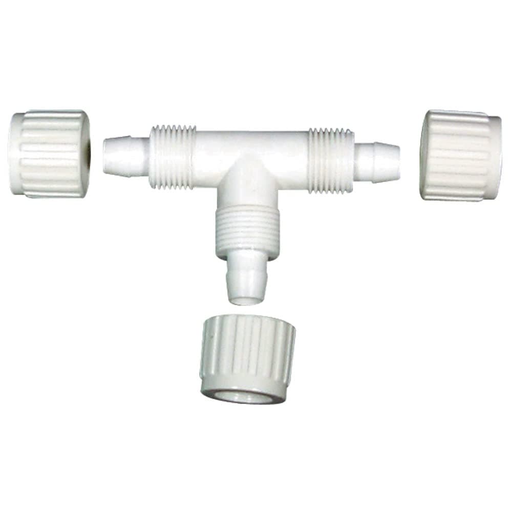 Flair-It 16820 Plastic Tee, 0.5" Size