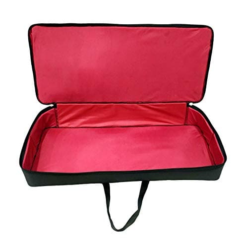 Yamaha PSR-S975, PSR-S970, PSR-S950, PSR-S910, PSR-S900 Digital Synthesizer Keyboard Heavy Duty Thick Padded Cover Carry Bag with Shoulder Straps & Waist Belt