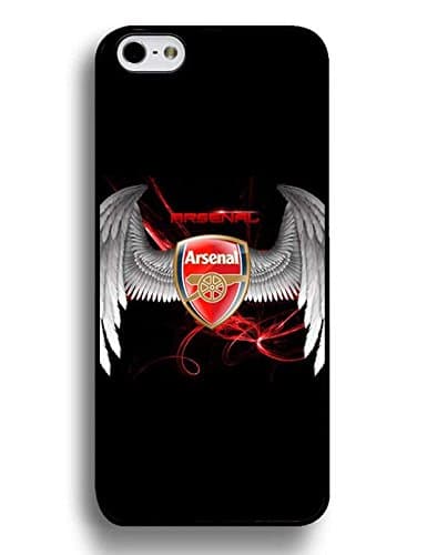 Hot New Style Phone Cover Arsenal F.C. Football Club Logo Printed For Iphone 6 6s Plus/5.5 Inch Case,In Black