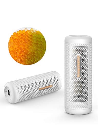 DEERMA Small Dehumidifier Moisture Absorber, Portable, Renewable Mini Dehumidifier with 350g Silica Gel for Damp Air, Closet, Cabinet