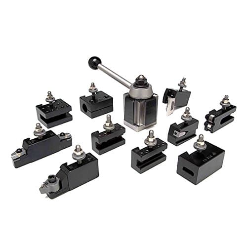 ALORIS 11 PC. AXA QUICK CHANGE LATHE TOOL SET TOOL POST & HOLDERS CNC USA