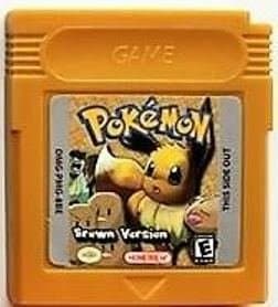 hony PokemonSeries - Gameboy Color (GBC) Video Game - 16 bit Cartridge Console Card - Compatible Model: Nintendo GameBoy Color - English (Brown)