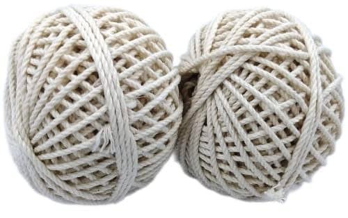 Cotton Piping Thread Dori (Pack of 2 Bundles) Off White Color | Used for Piping in Dresses, Pillow Covers, Clothes, Sewing, Stitching, Alteration, Quilting | Home & Office Purpose