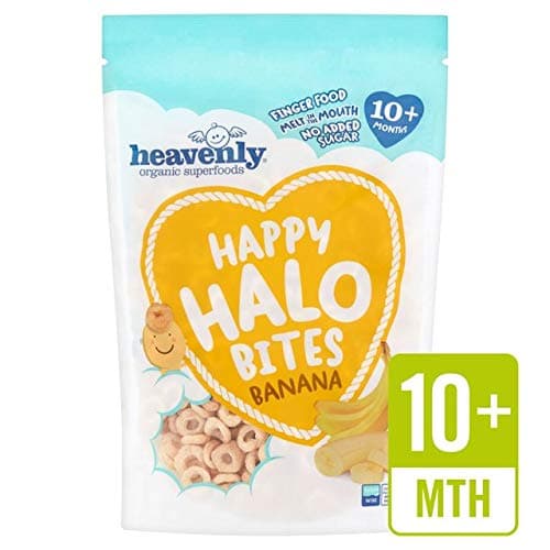 Heavenly Organic Happy Halo Bites Banana 60g
