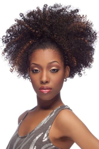 Harlem 125 ORIGINAL PONYTAIL DRAWSTRING MIXED FIBER (SAMBA124) (2-Darkest Brown)