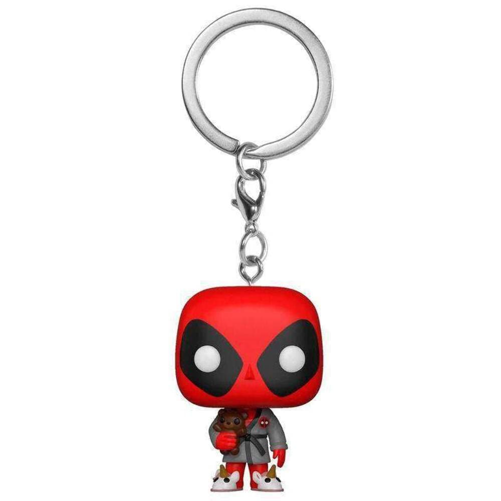POP Funko 31733 Bedtime Deadpool (in Robe) Vinyl, Multi Colour, One Size