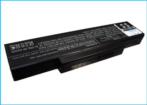 Replacement Battery for MSI EX610X MS1613 MS1451 GT735X EX623 MS1633 EX620 GX400 EX600 MS1636 GT740 EX610 BTY-M66 SQU-528 CBPIL44 BTY-M67 906C5040F SQU-503 SQU-718 SQU-706 SQU-605 SQU-601 (4400mAh)