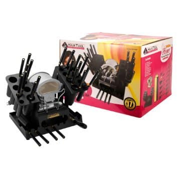 J2 Professional 17-Piece Jumbo Heater Stove with Marcel & Flat Iron Thermal Styling Kit