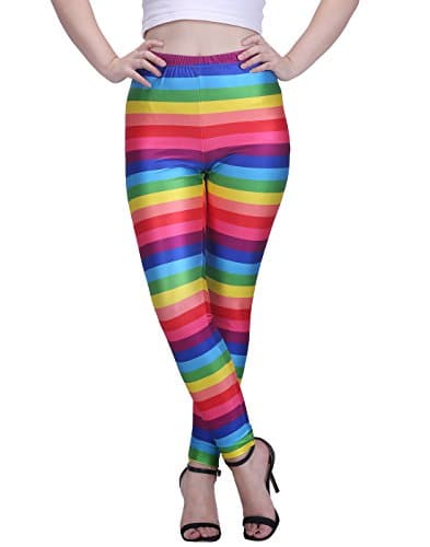 HDE Trendy Design Workout Leggings - Fun Fashion Graphic Printed Cute Patterns