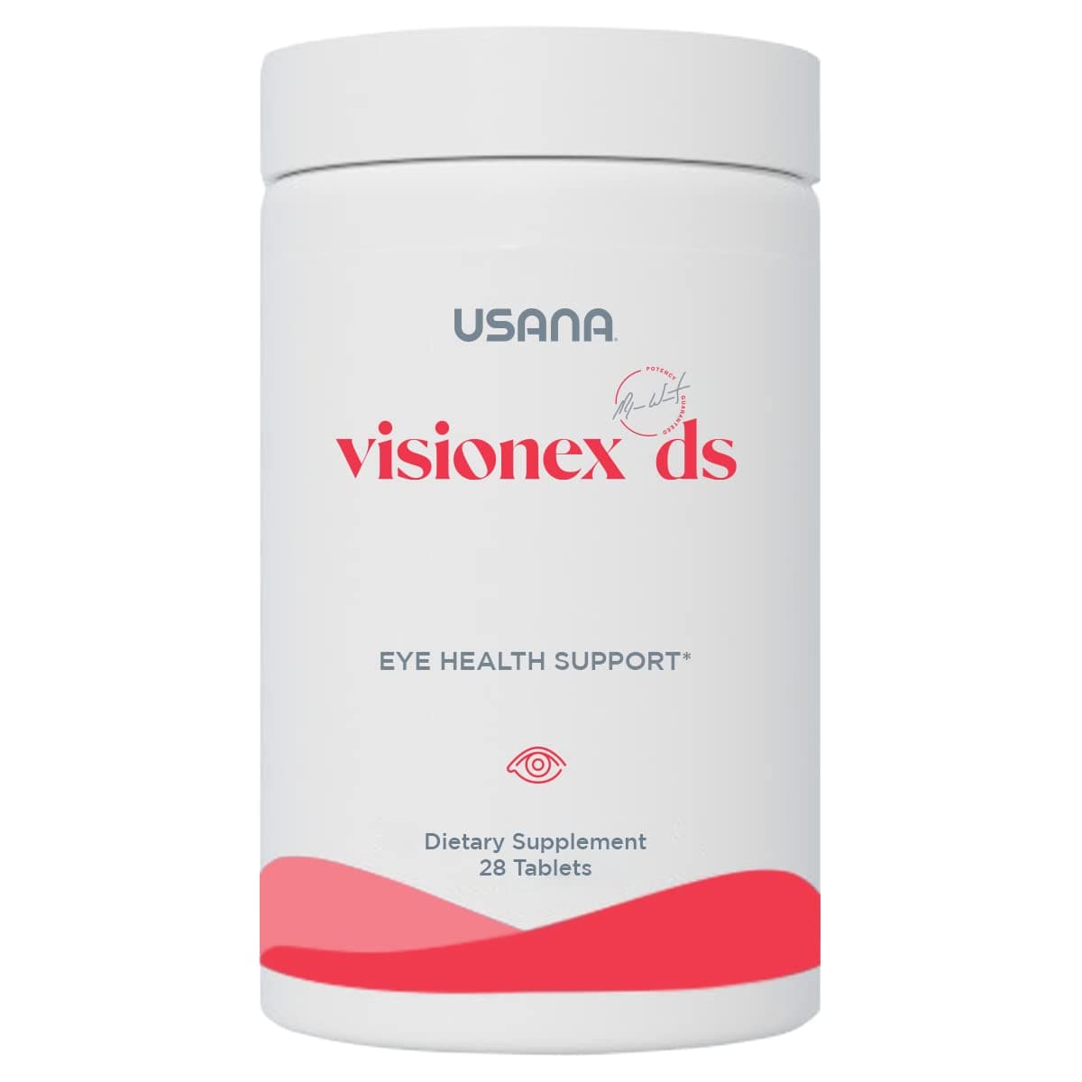USANA Visionex DS with Lutein Zeaxanthin for Advanced Eye Health and Vision Support* - 28 Tablets - 28 Day Supply