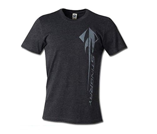 C7 Corvette Stingray Vertical T-Shirt: Heather Black