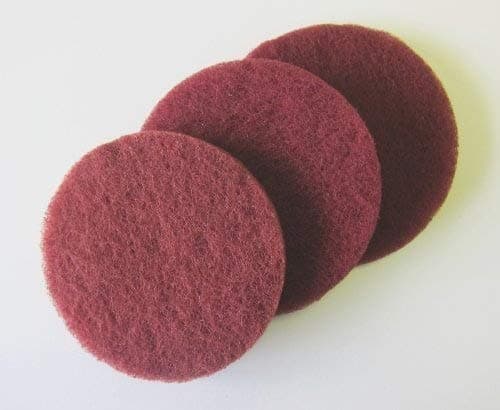 Replacement Scouring Pads for CUH Cordless Household Power Scrubber, 3-Pack