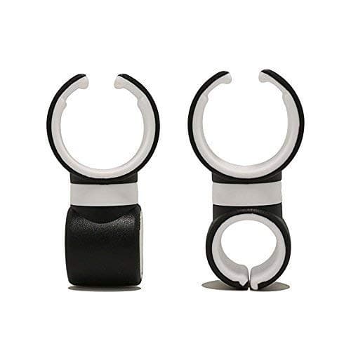 Tomson 360 degree rotatable Universal Bike Mount Cell Phone Bicycle Handlebar Motorcycle Holder Cradle for Samsung Galaxy S8 S8 Plus iphone 11 5s 6 6s 7 7s 7plus 8 8plus iphone X (Black+White)