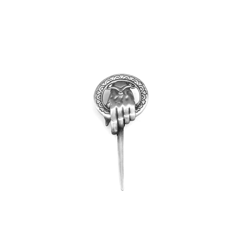Hand of the King Pin Brooch (Silver)