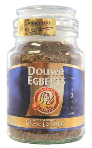 Pure Decaf Instant Coffee 2 Jars 3.5oz/100g Each by Douwe Egberts