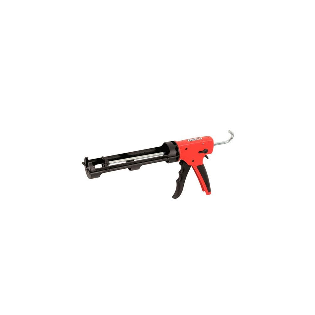 PRPSMCPRO Pro Series Professional Silicone Sealant Gun in Lightweight and Durable Plastic, Suitable for Mastic, Acrylic, Polyurethane and Glue, Anti-Drop System, Accessories Included