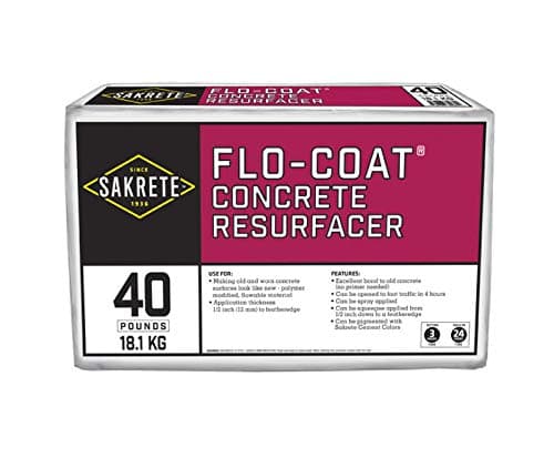 SAKRETE | Flo-Coat Concrete Resurfacer | 40 lb